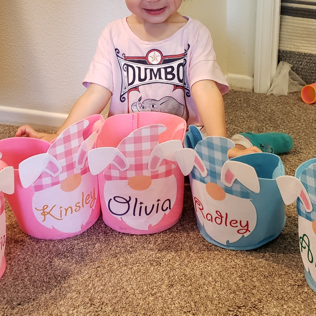 Personalized Easter Baskets
